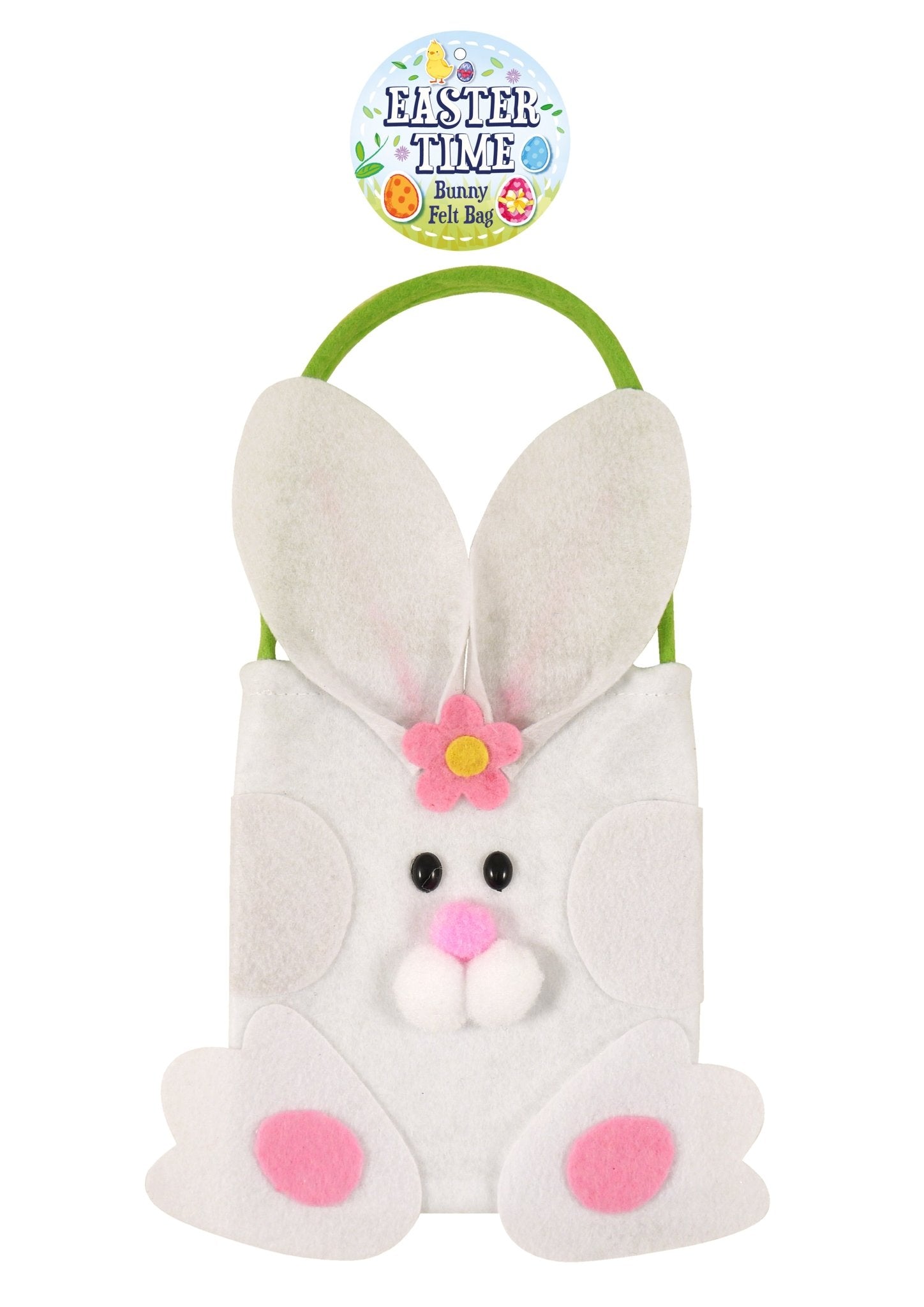 1 X Easter Bunny Bag (17cm x 23cm) - Bulk Bargain