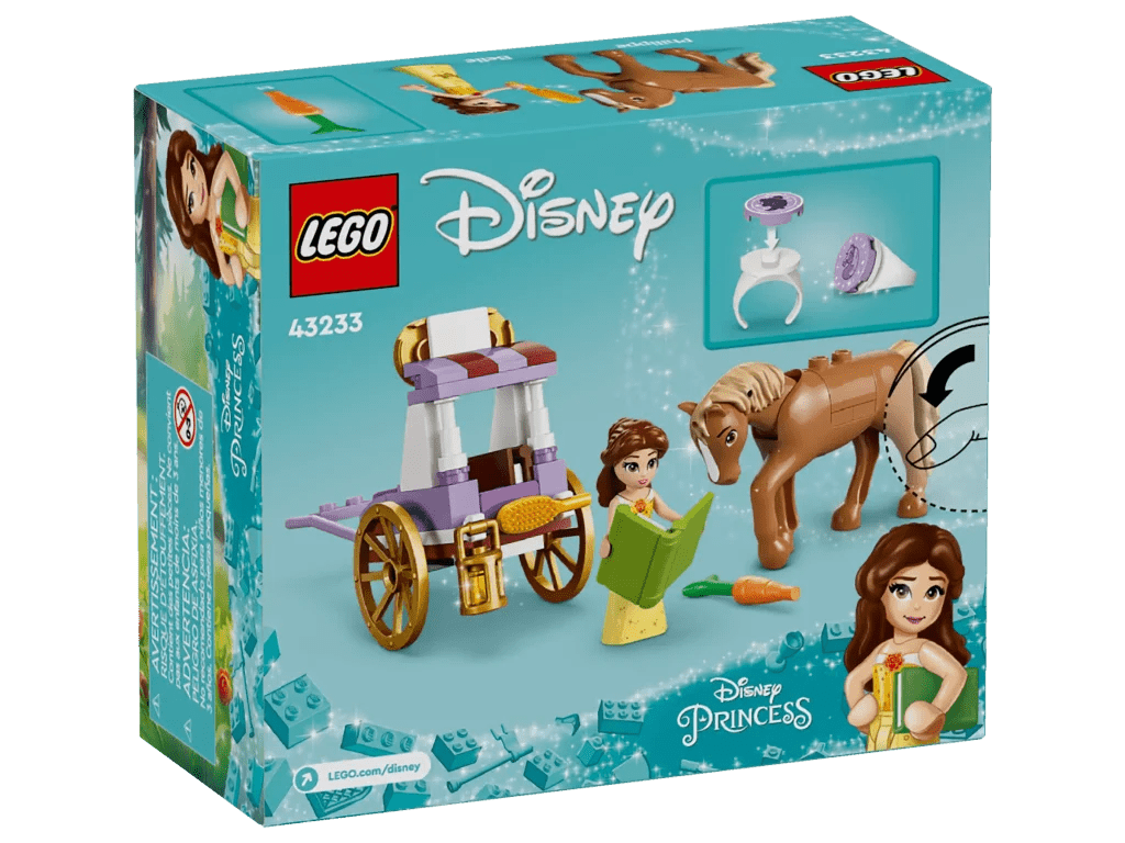 1 X LEGO Disney Princess 43233 – Belles Storytime Horse Carriage - Bulk Bargain