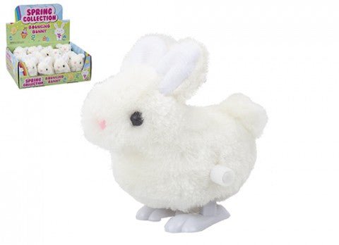 12 X BOUNCING WHITE RABBIT - Bulk Bargain