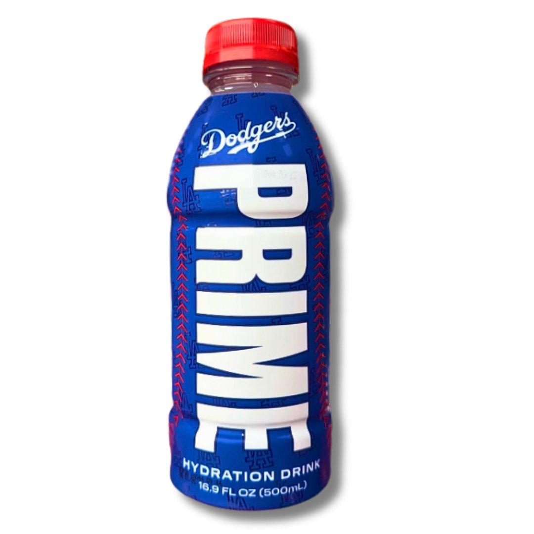 12 x Prime Blue Dodgers Limited Edition USA 500ml - Bulk Bargain