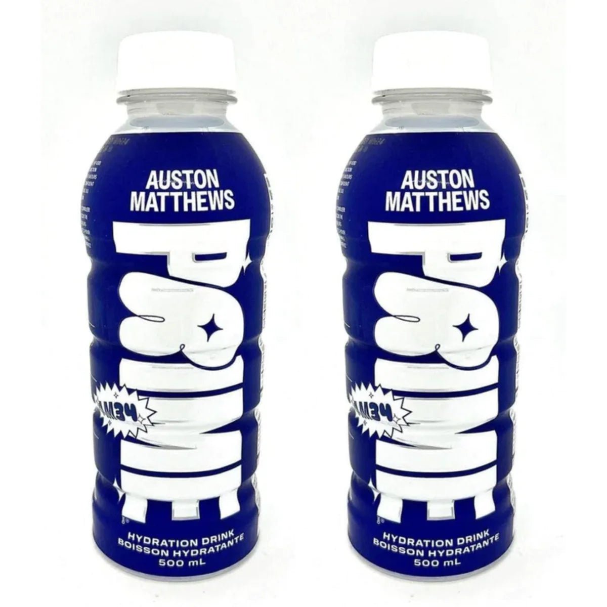 PRIME HYDRATION - EXCLUSIVE AUSTON MATTHEWS - USA Import - 500ML X 2 Bottles - Bulk Bargain