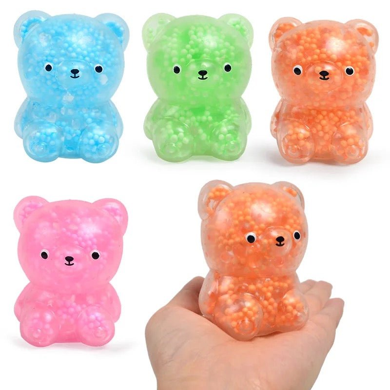 Teddy Bear Decompression Squishy x 12 - Bulk Bargain